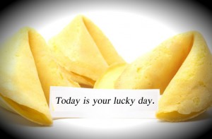 today is your lucky day